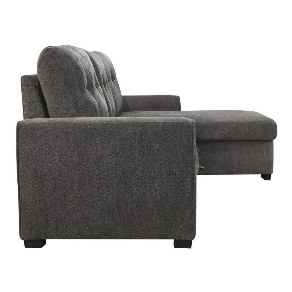 Dark Gray Reversible Sectional E995