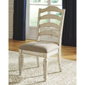 White Dining Room Chair Set of 2 K868