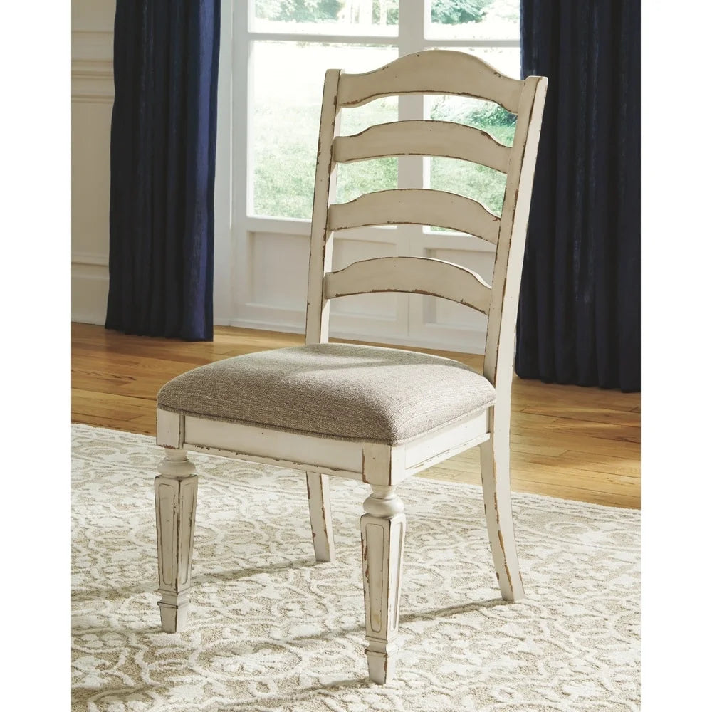 White Dining Room Chair Set of 2 K868