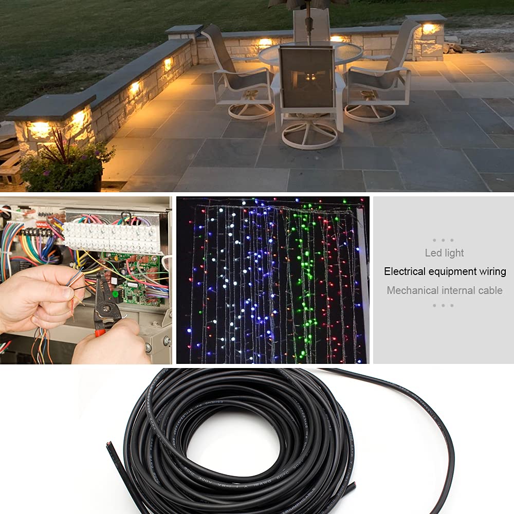 18 Gauge 2 Conductor 164ft Insulated Stranded Low Voltage LED Cable Q3514