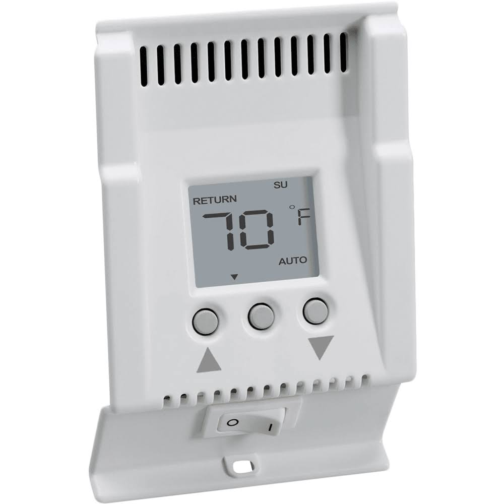 White Baseboard Thermostat C485647