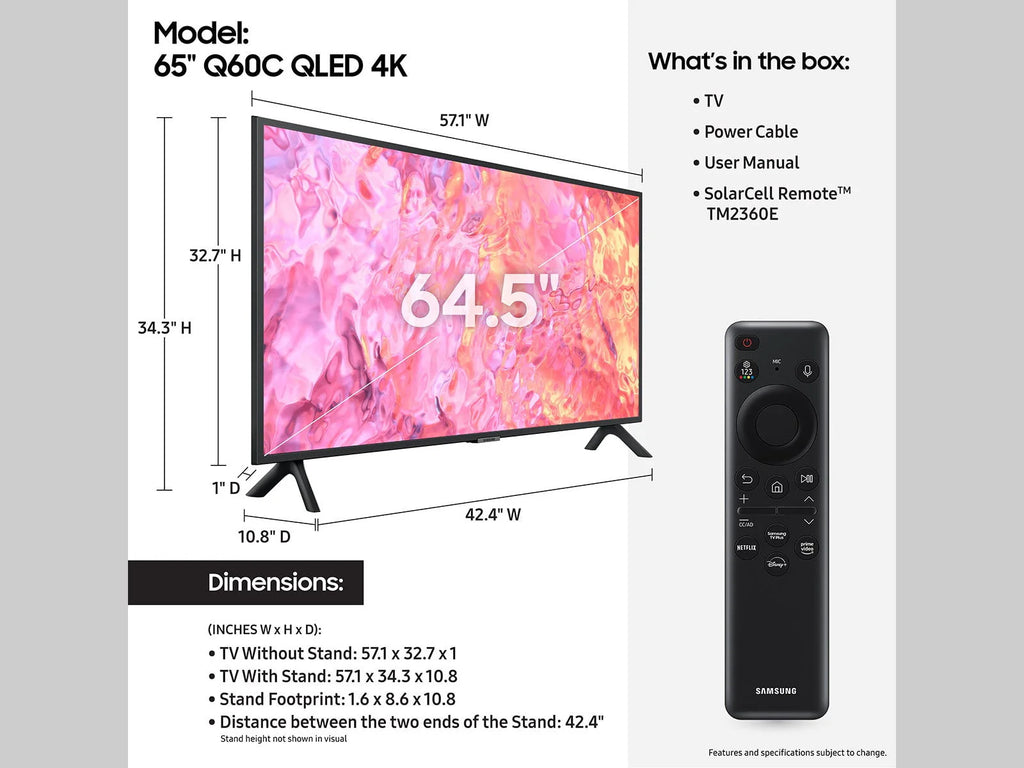 65” QLED 4K Smart TV L5292
