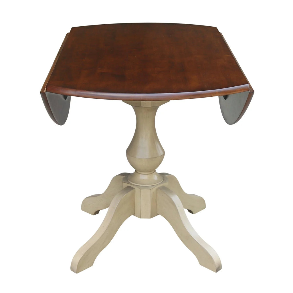 Drop Leaf Dining Table in White G10187