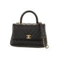 Chevron Coco Handle Bag A9580