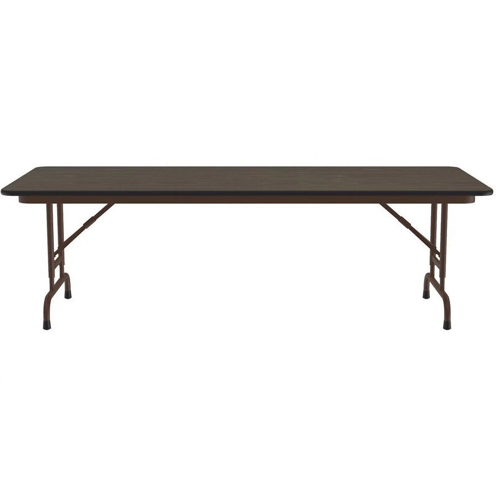 Adjustable Height Folding Table in Walnut V109