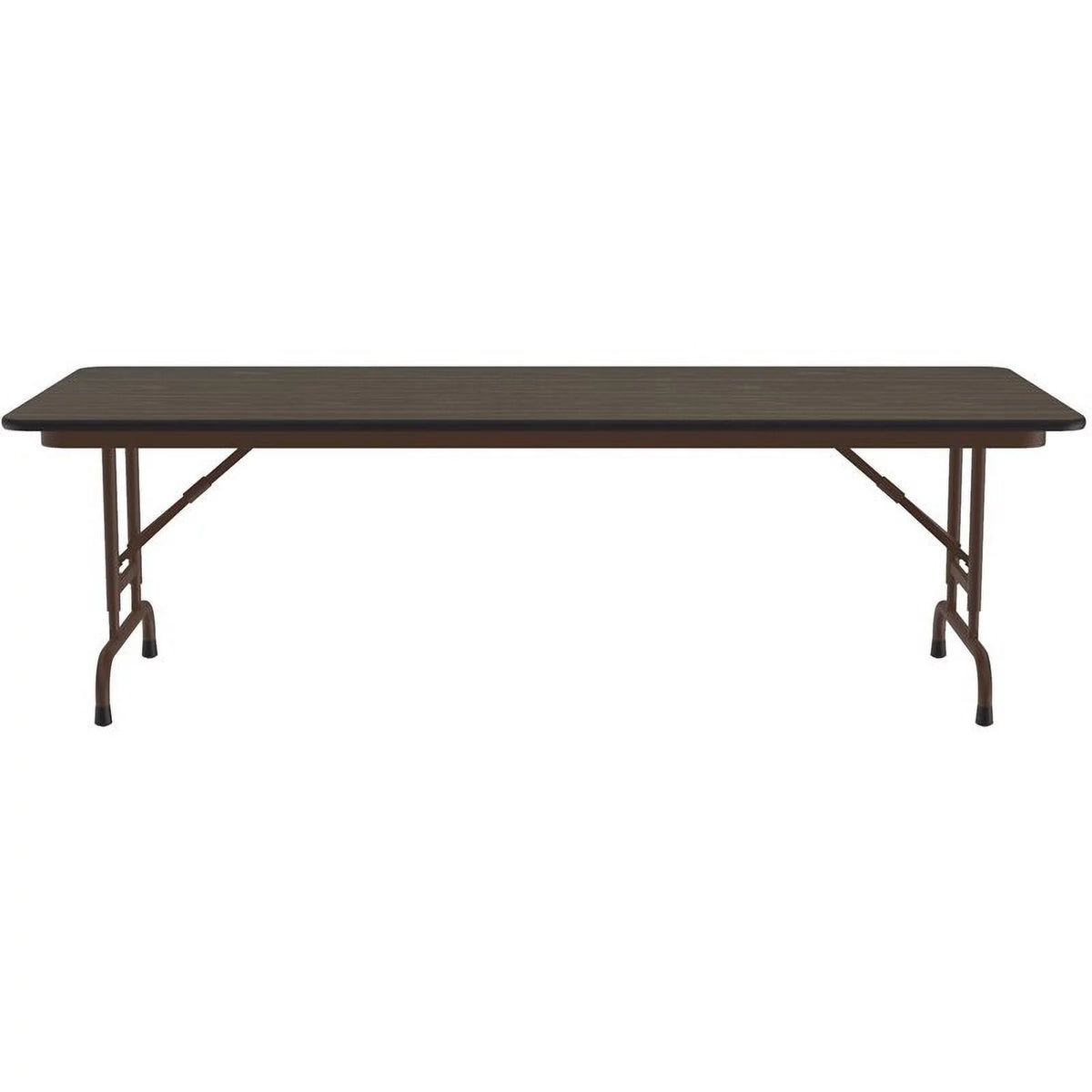 Adjustable Height Folding Table in Walnut V109