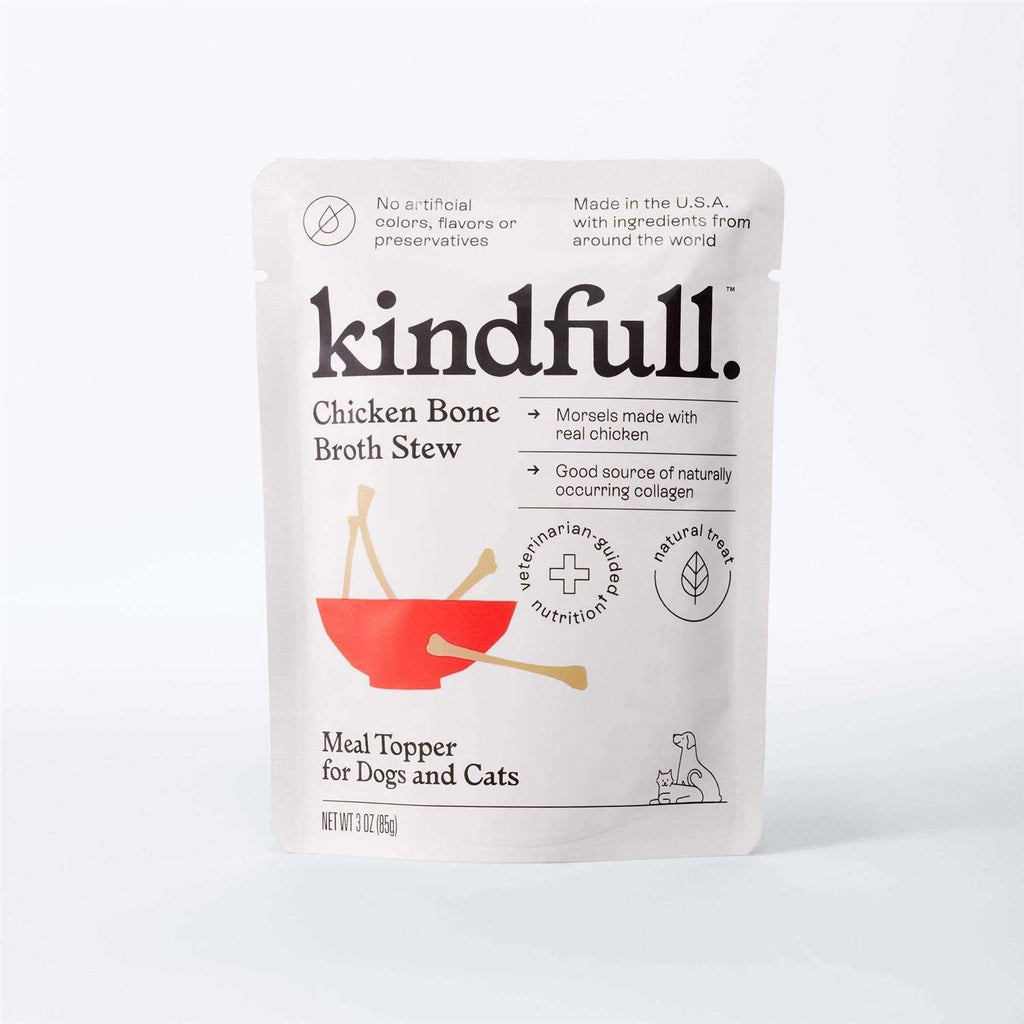 Chicken Bone Broth Wet Meal Topper for Dog and Cat Food O623964