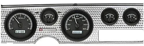 Analog Gauge Cluster Kit Black Alloy F7789