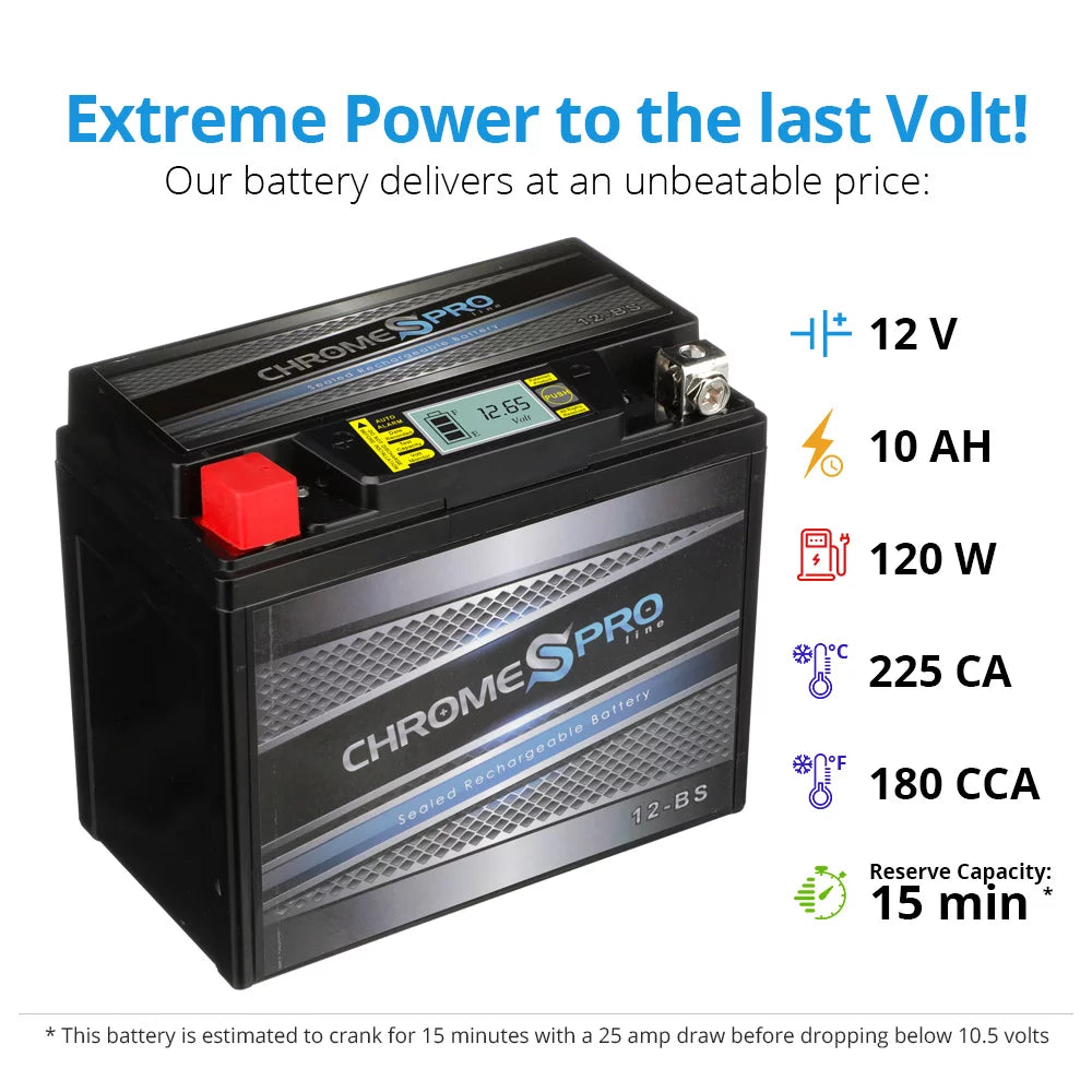 Motorcycle Battery J220