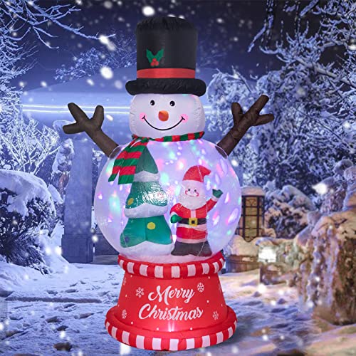 Inflatable Nutcracker Outdoor Decoration with Built-in LED Lights W432773