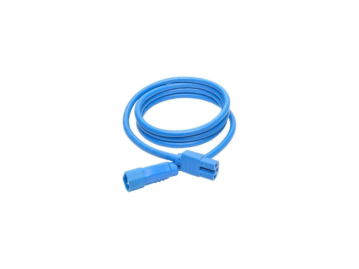 Heavy-Duty Computer Power Cord, 15A, 14 AWG, Blue, 6 ft. C721