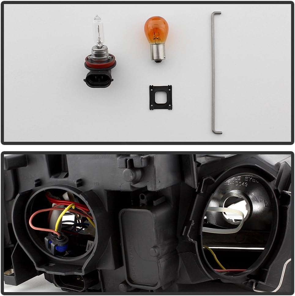 Projector Headlights for 2006-2008 Audi A4 S4 B7 U84009