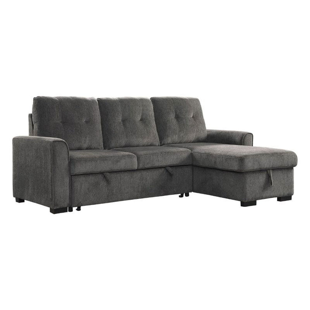Dark Gray Reversible Sectional E995