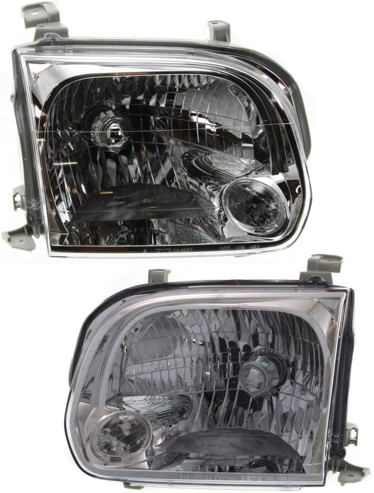 Passenger Side Headlight Assembly for Toyota Camry 2000 2001 H51473