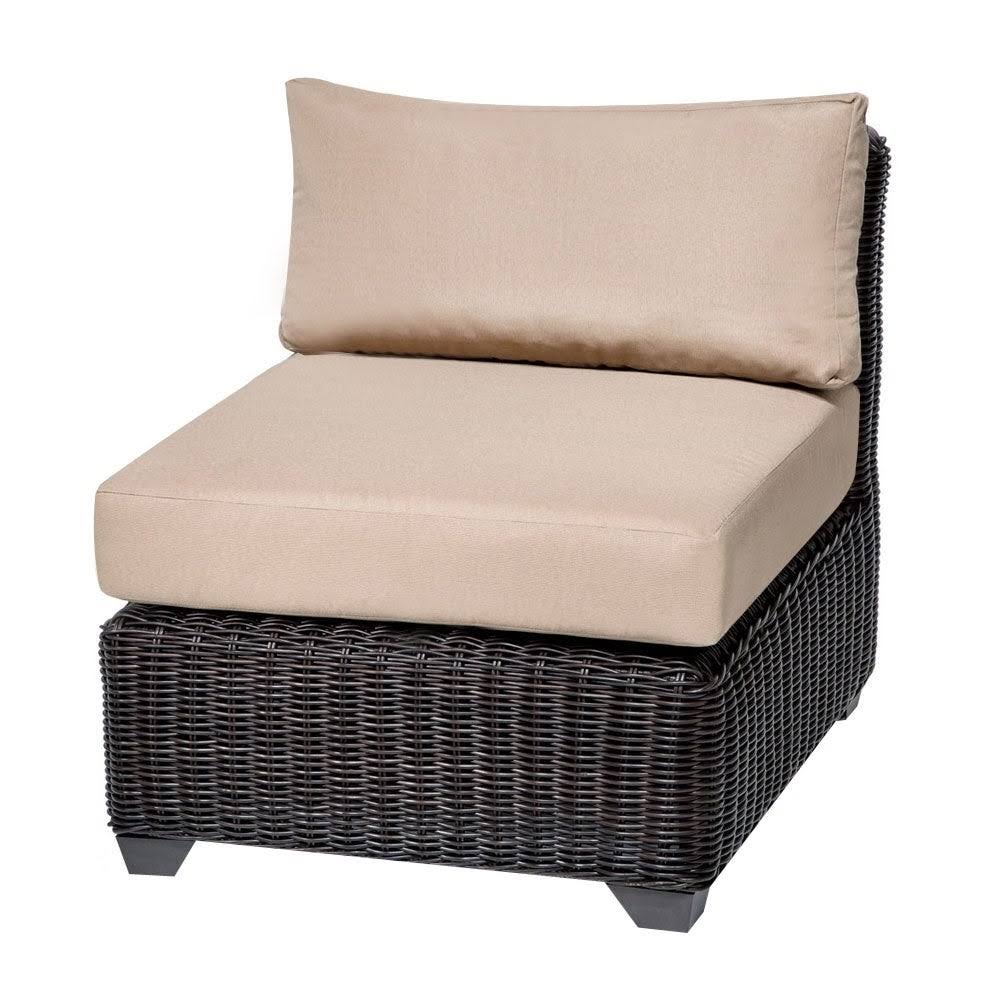 Tangerine Armless Sofa V8147