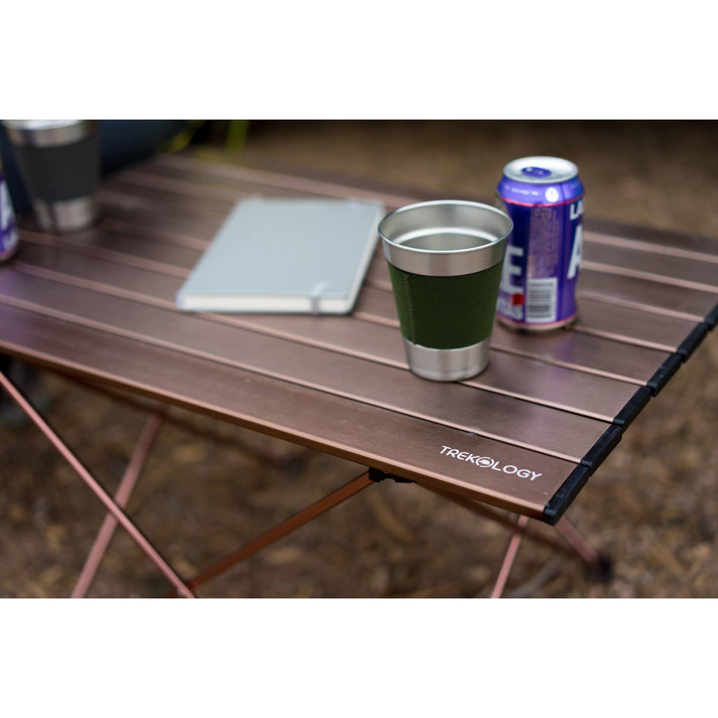 Portable Camping Side Tables Aluminum Table Top N55481