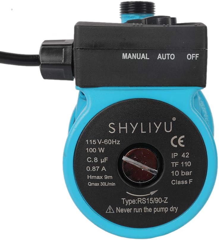 115V/60HZ 100W 3/4 inch Outlet Automatic Pressure Booster Pump Y477329