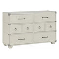 Gray Manufactured Wood Six Drawers Dresser S353