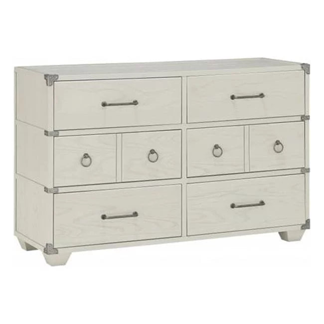 Gray Manufactured Wood Six Drawers Dresser S353