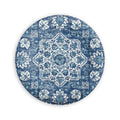 Atlantic Blue Medallion Salad Plate Melamine - Set of 6 N44274