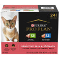 Sensitive Skin & Stomach Wet Cat Food Variety Pack L491467