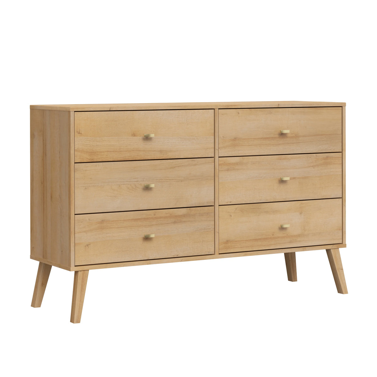 6 Drawer Wooden Dresser W641782