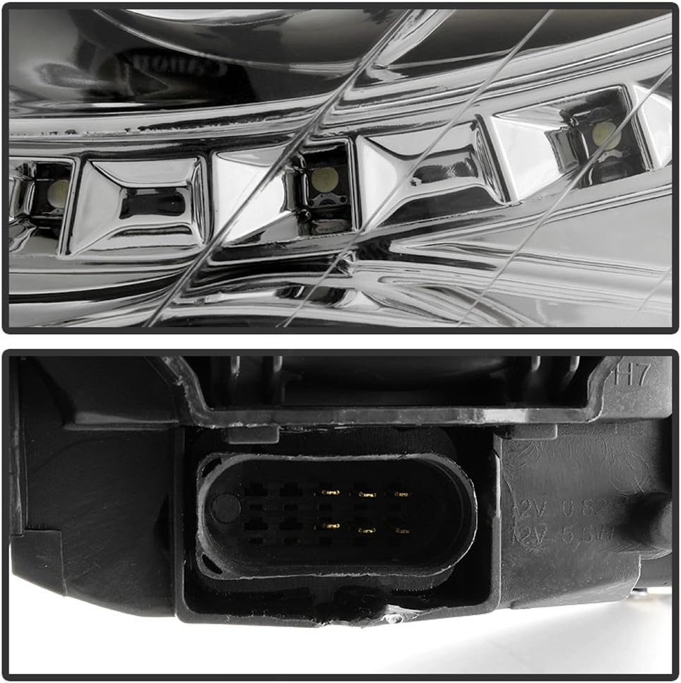 Projector Headlights for 2006-2008 Audi A4 S4 B7 U84009