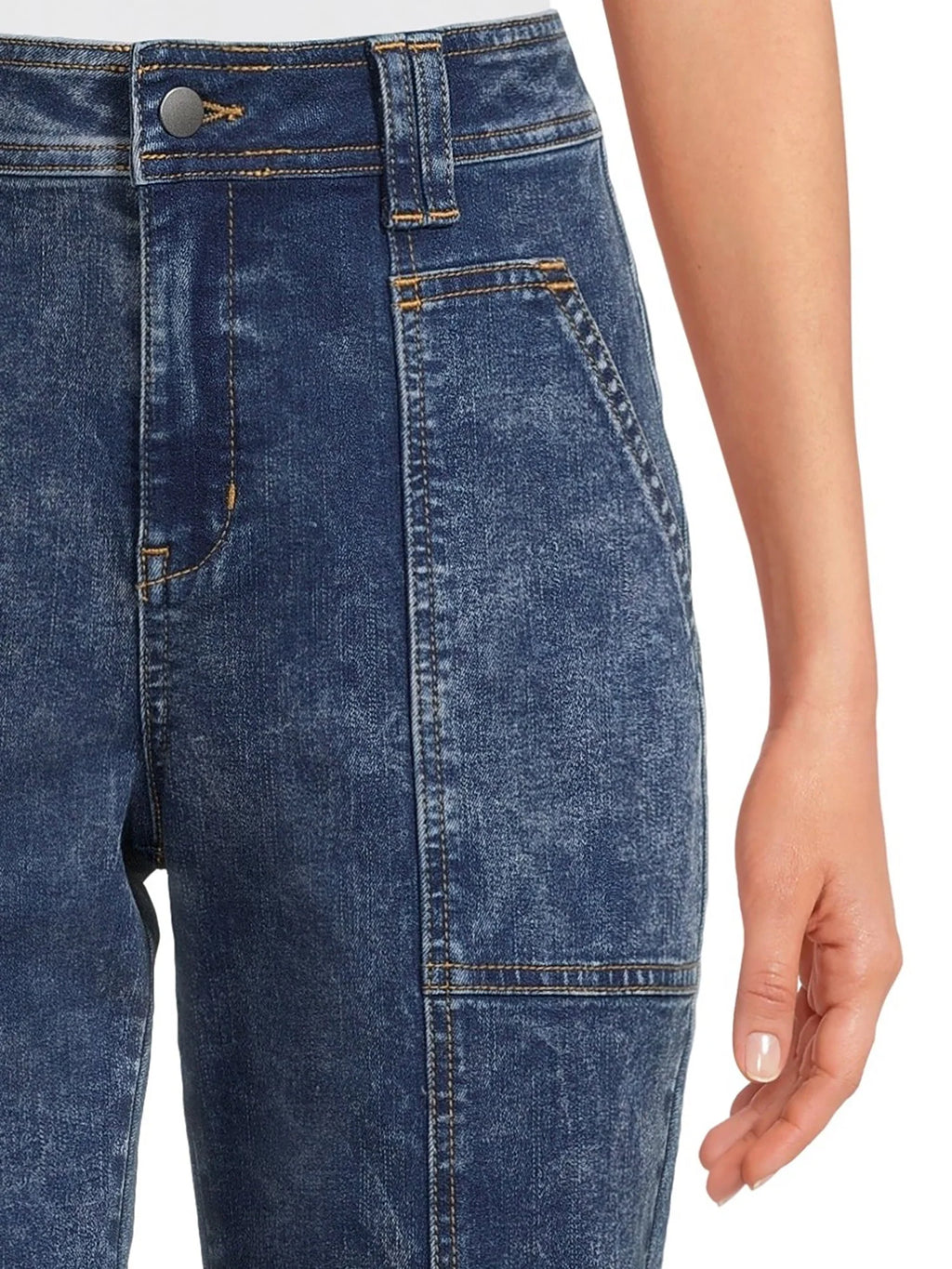 Mid Rise Straight Utility Pants 27 Inseam S999