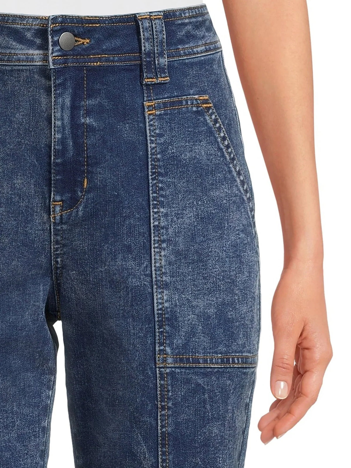 Mid Rise Straight Utility Pants 27 Inseam S999