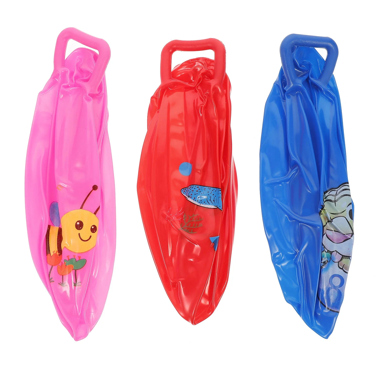 3Pcs Inflatable Hopper Balls with Handle V789997