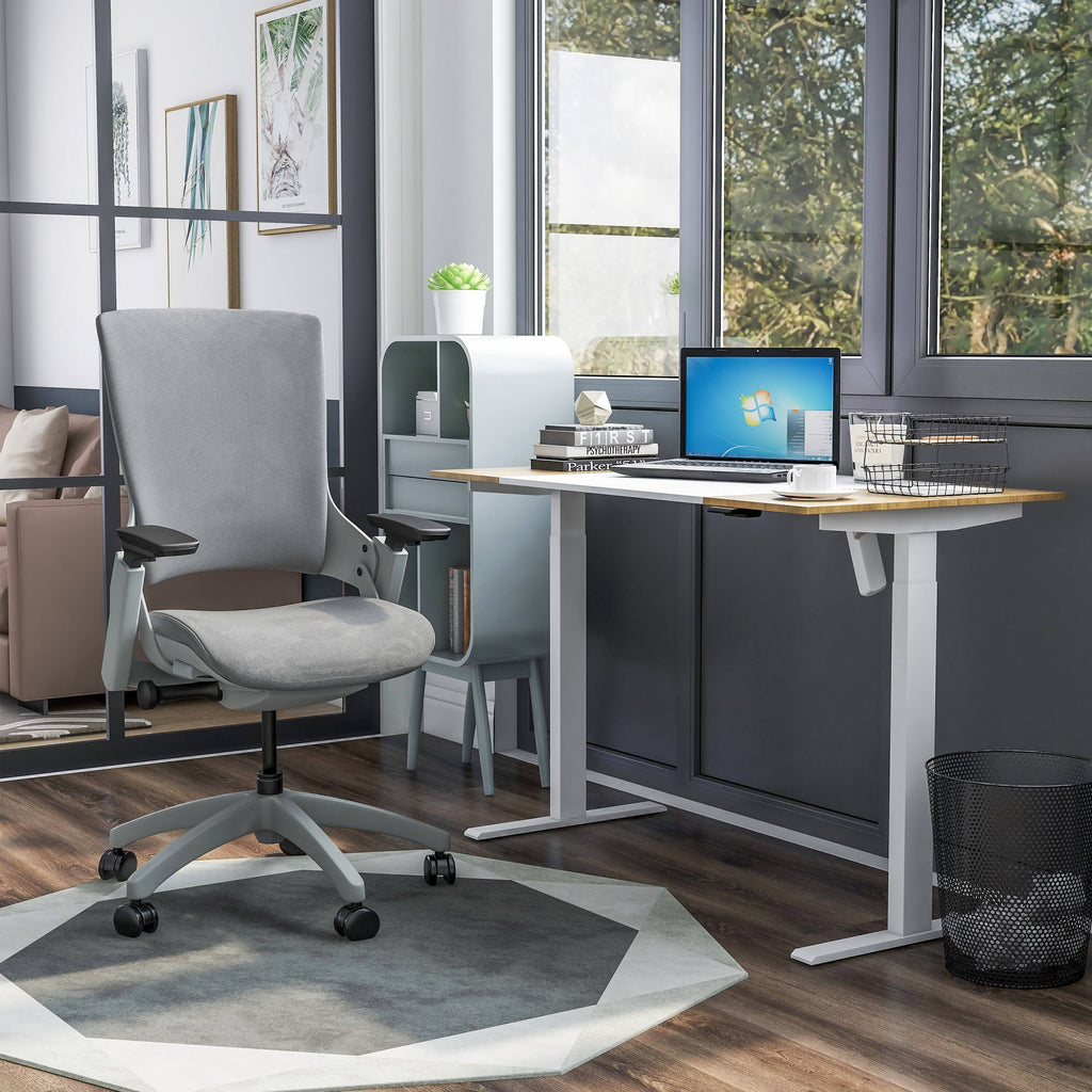 White 2-Piece Desk and Chair Set Q6122