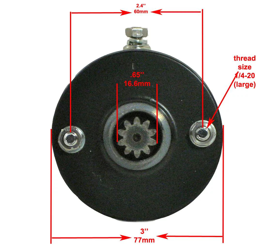 Starter And Solenoid Y819713