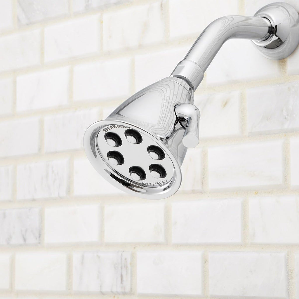 Polished Chrome Shower Head, Pack of 2 F655035