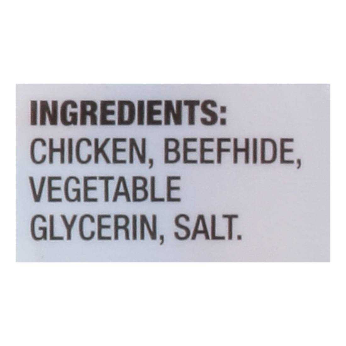 Oven Baked Beefhide Chicken Twists Dog I26478