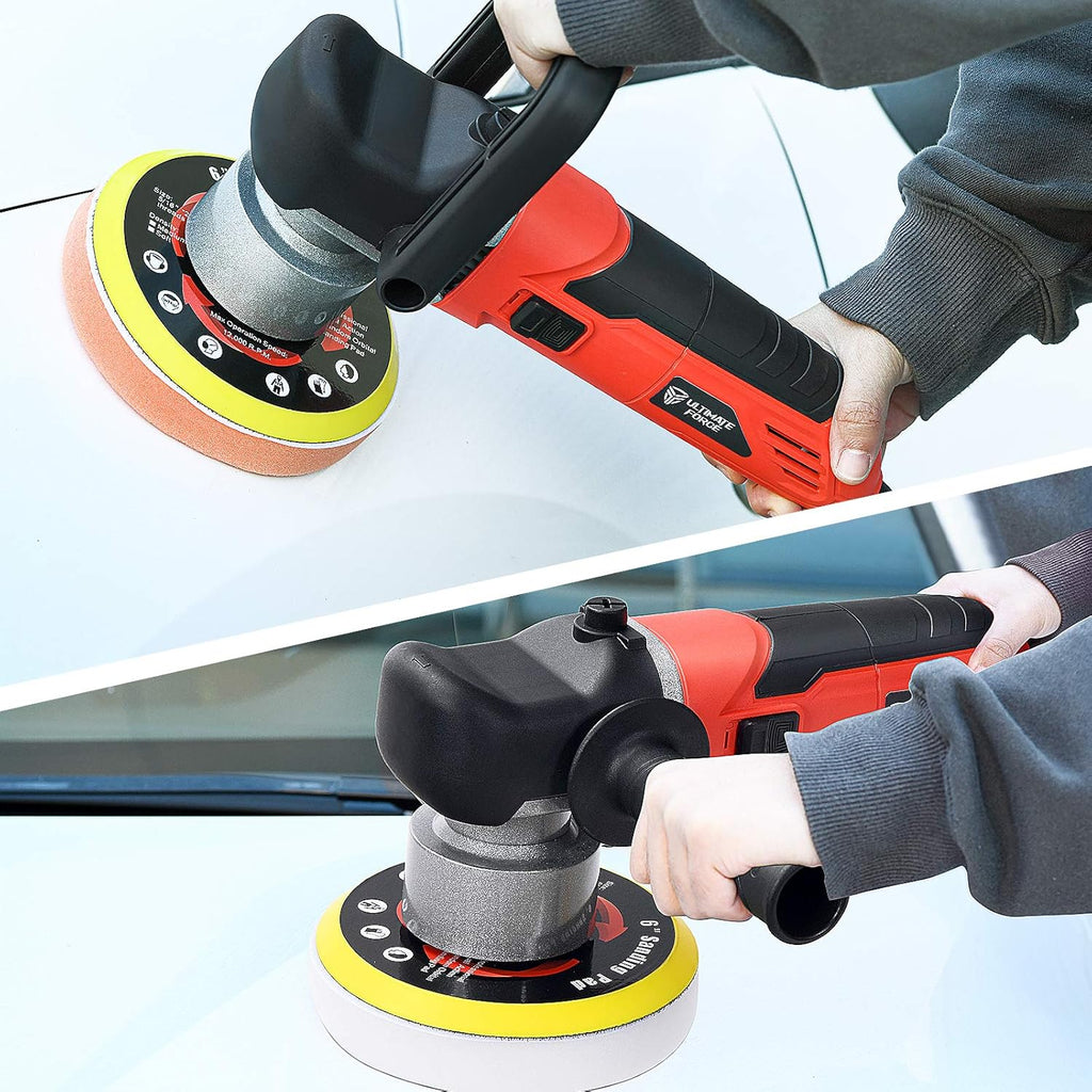 6 Inches Dual Action Random Orbital Polisher Pack of 2 Z89384
