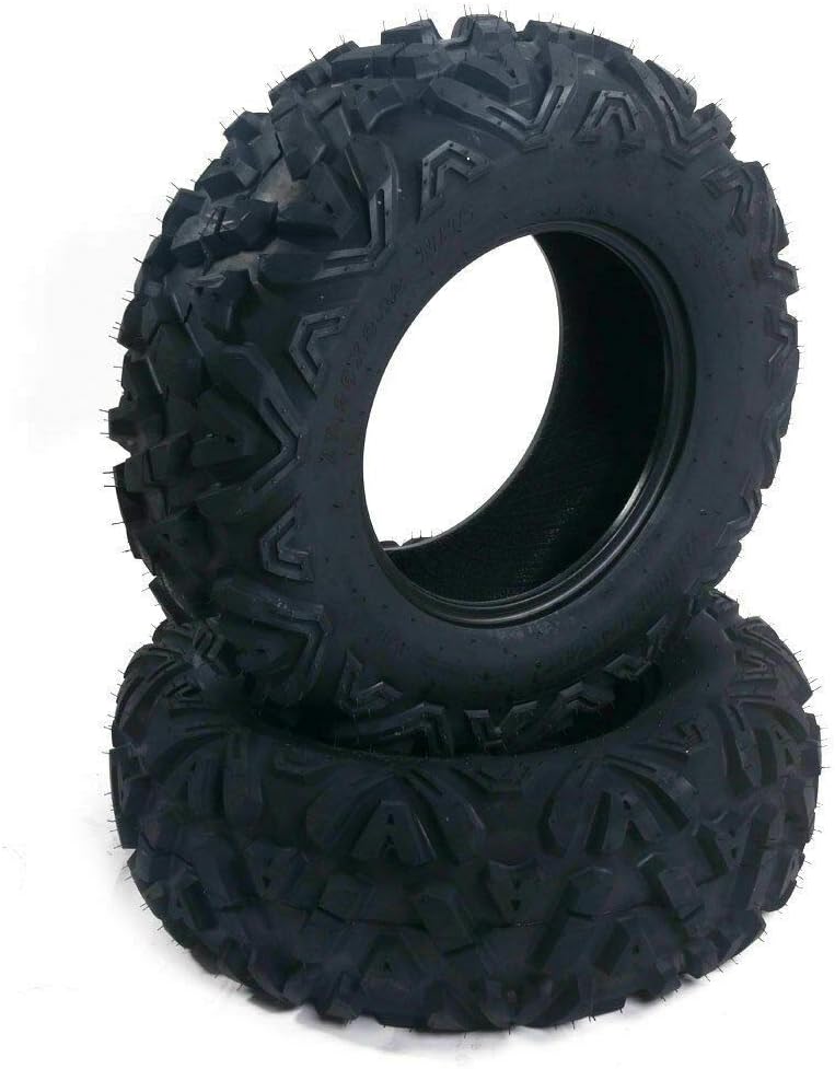 Set of 2 All-Terrain Tubeless ATV UTV Tires 27x9-12 6PR G362