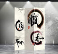 Double Sided Canvas Room Divider J638