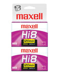 2 Pc XR-Metal Hi8 8mm Camcorder Videotape D47572