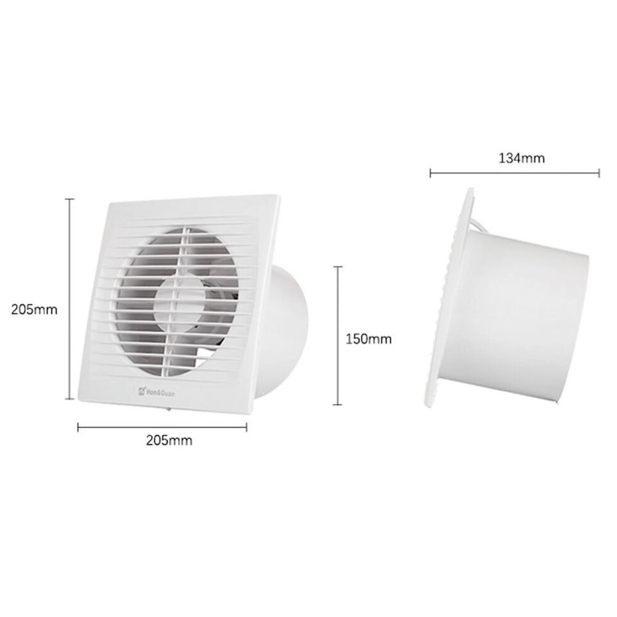 6'' Ventilation Exhaust Fan Blower E251