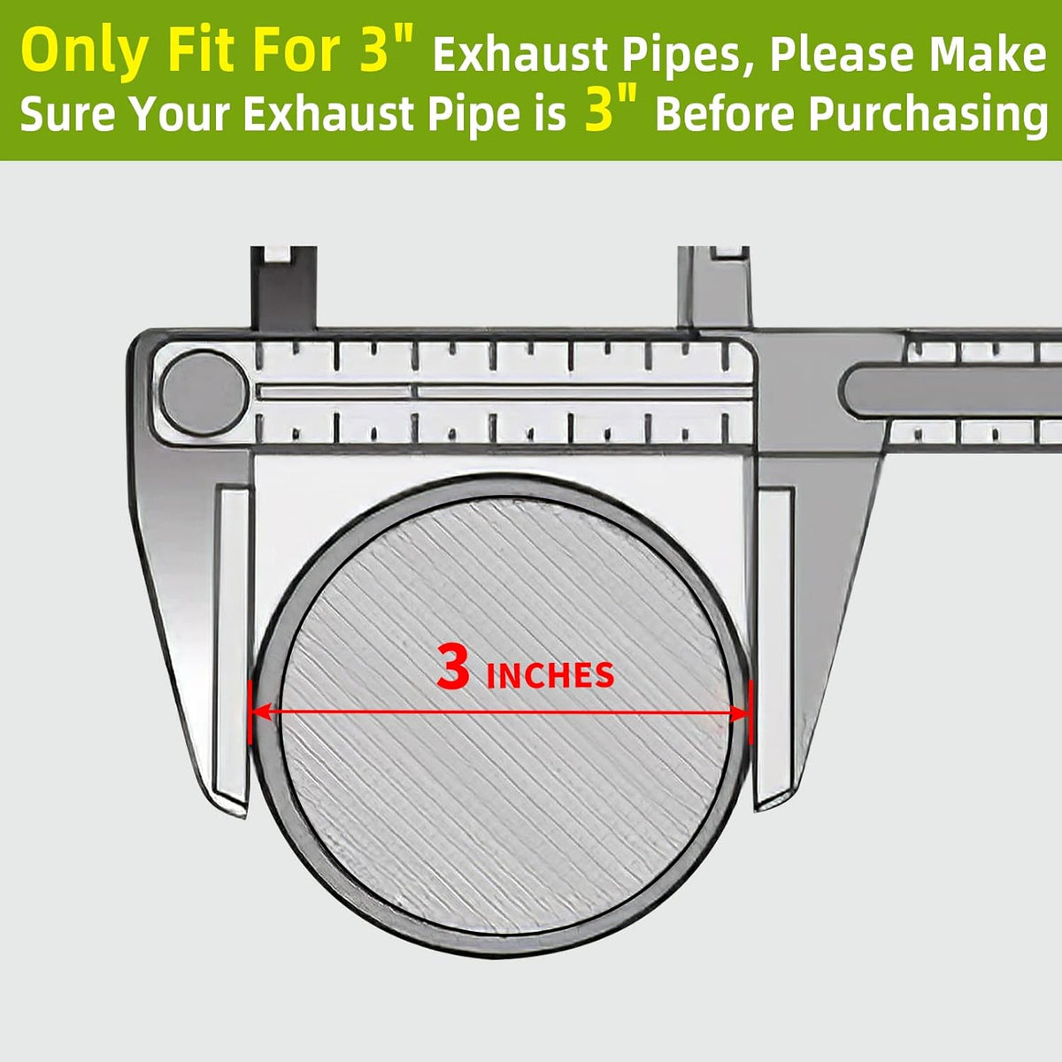 3" Inlet/Outlet Universal Fit Catalytic Converter Pack of 2 P8003