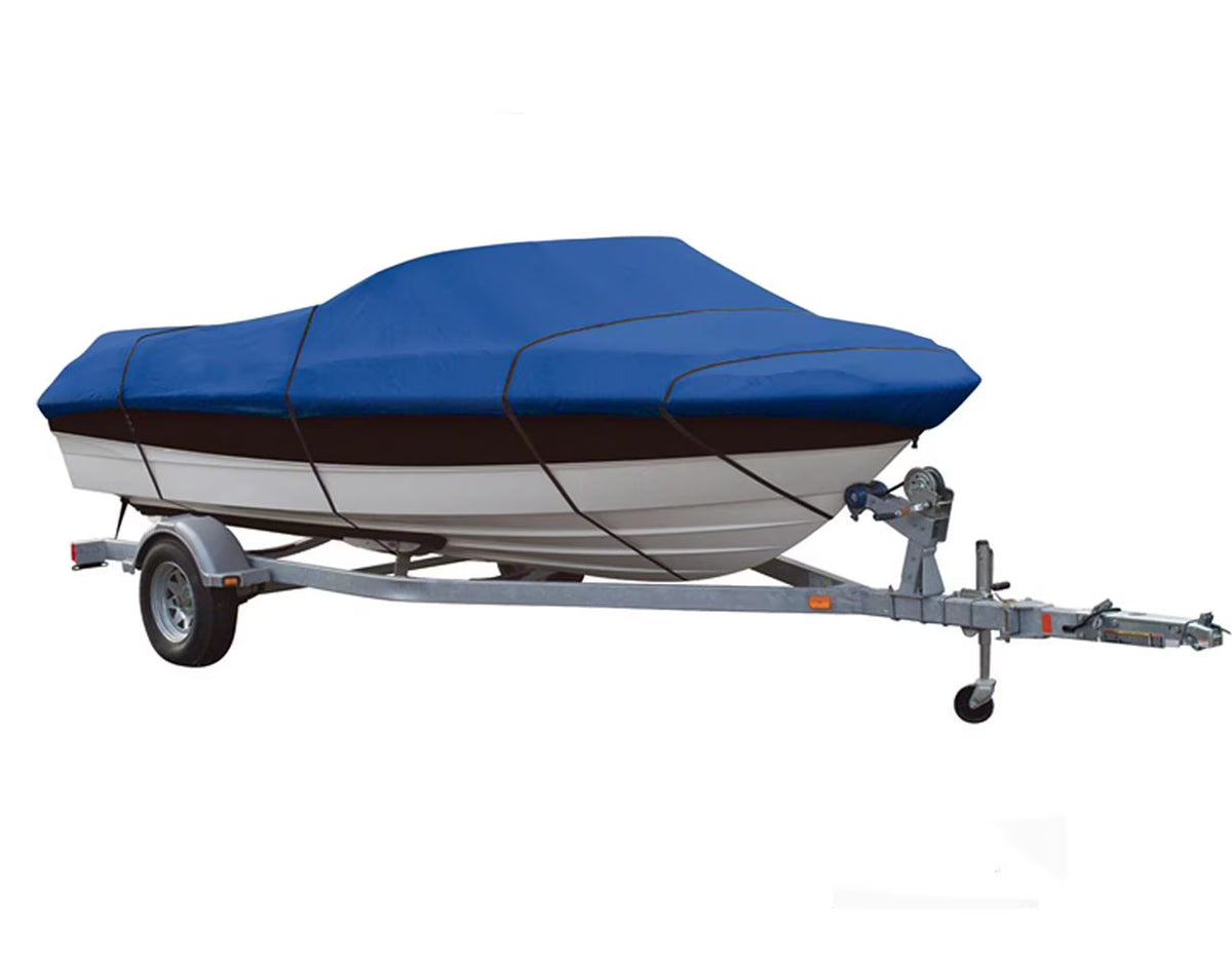 Blue Boat Cover for Crestliner Crusader 190 O/B G282825
