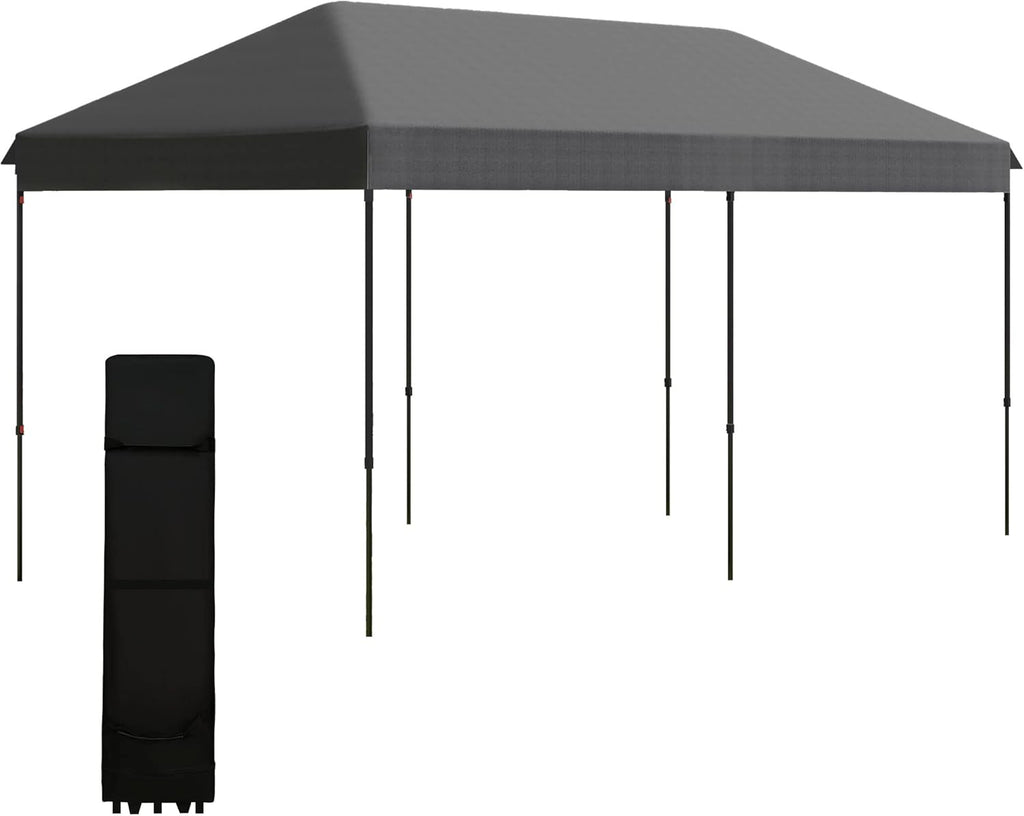 10' x 20' Heavy Duty Pop Up Canopy Tent Dark Blue E6193