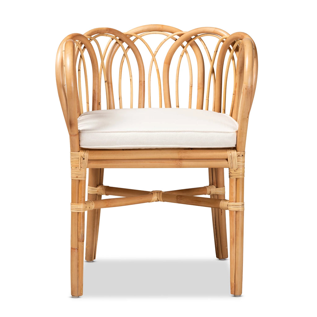 Natural Finished Rattan Chair Z147