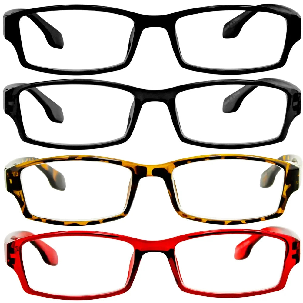 4 Pack Reading Glasses +4.00 P2981
