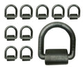 10 Pack Heavy Duty 5/8" Weld-On D Ring for Flatbed Truck Trailer Tie Down F5092
